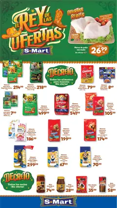 Vista previa de S-Mart folleto Ofertas de feria Juárez, nuevo folleto de la tienda, válido en México a partir del 05.06.2026