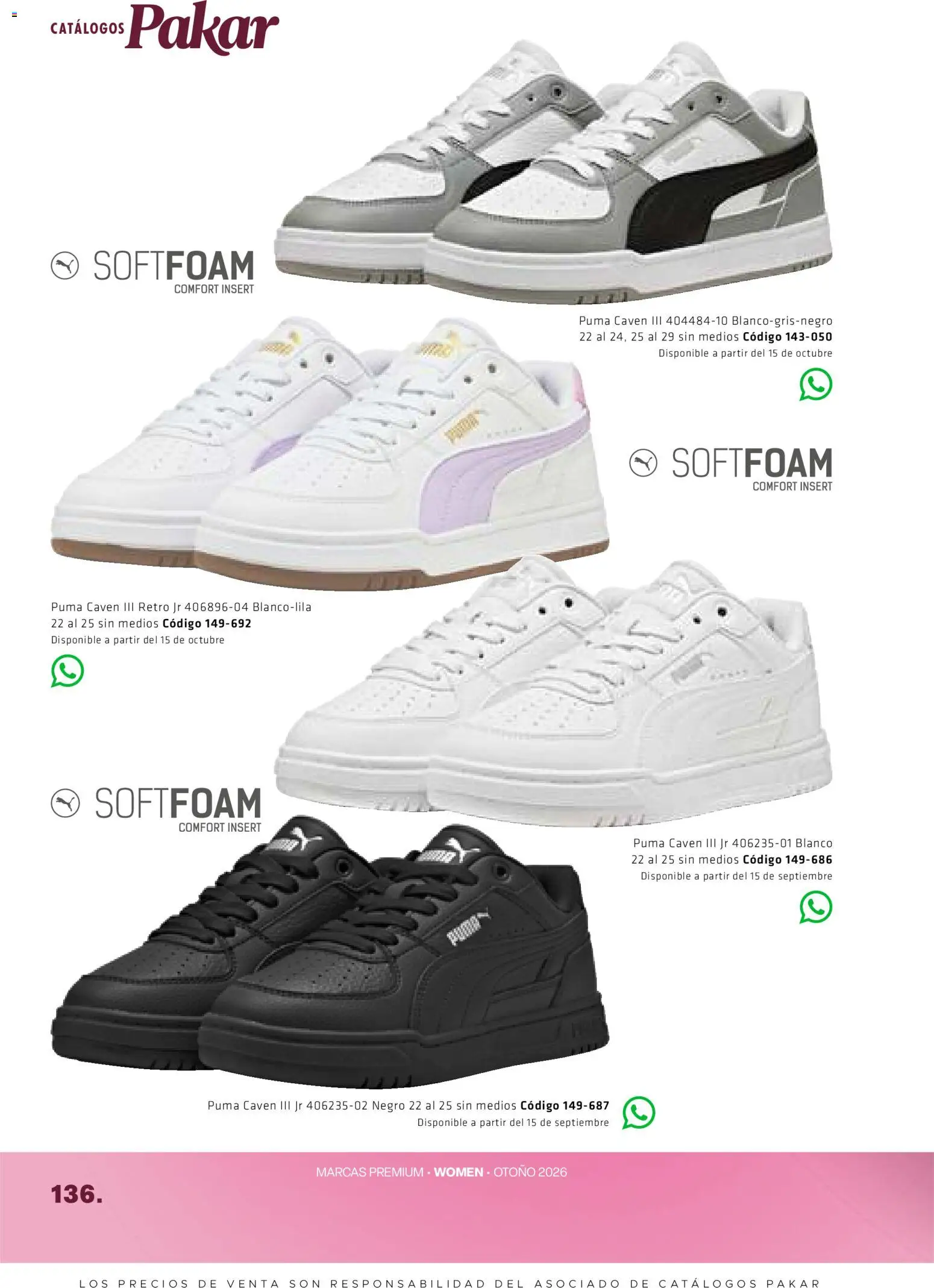 Nuevas ofertas de SC Pakar válidas en toda la República Mexicana desde el 28/08/2026. ¡Encuentra las mejores ofertas en SC Pakar catálogo Otoño! | Página: 136