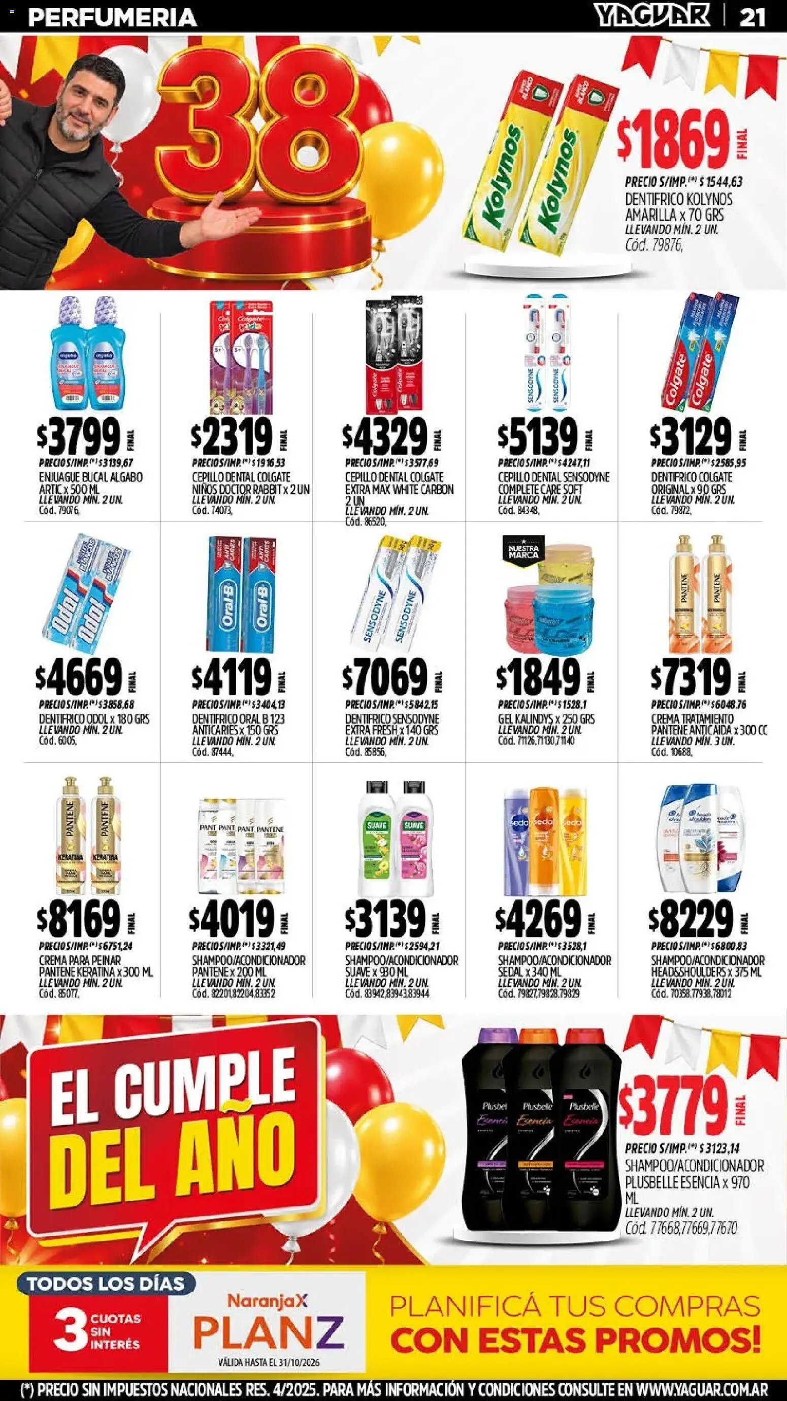 Yaguar - Oferta Semanal Chaco │ válido desde el 26/10/2026 | Página: 22