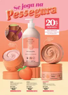 O Boticário - Ciclo 09/2026 - Pré-Visualização do folheto da loja O Boticário, válido de 15.06.2026 | Página: 106 | Produtos: Damasco, Pêssego, Celular, Creme