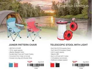 Preview of Dunham's Sports weekly ads valid from 16.04.2026 | Page: 6 | Products: Chair, Powder, Bag, Weight
