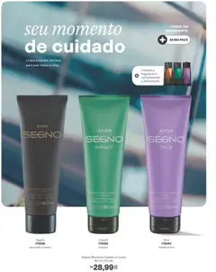 Avon folheto - Campanha 12 - Pré-Visualização do folheto da loja Avon, válido de 19/07/2026 | Página: 158 | Produtos: Shampoo, Fragrância