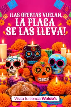 Vista previa de Waldo's catálogo Ilas ofertas vuelan, la flaca se las lleva!, nuevo folleto de la tienda, válido en México a partir del 12/10/2026