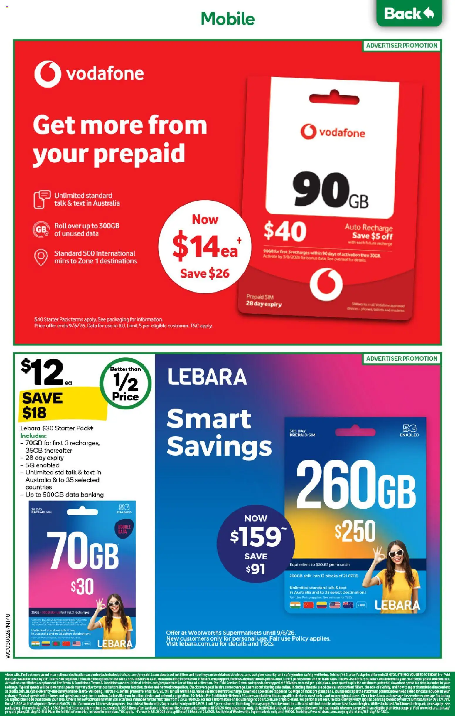 Woolworths catalogue - valid from 03.06.2026 | Page: 48 | Products: Device, Safe, Mobile, Tablets