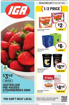 Preview of IGA catalogue Leabrook - valid from 02/09/2026