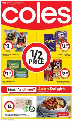 Preview of Coles catalogue WA - valid from 22/07/2026