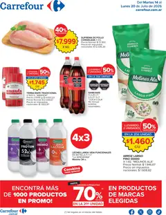 Vista previa Carrefour ofertas válido desde el 14/07/2026