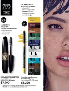 Avon Campaña 5 válido desde el 30.04.2026 | Página: 24 | Productos: Brillo, Agua, Maquillaje, Máscara