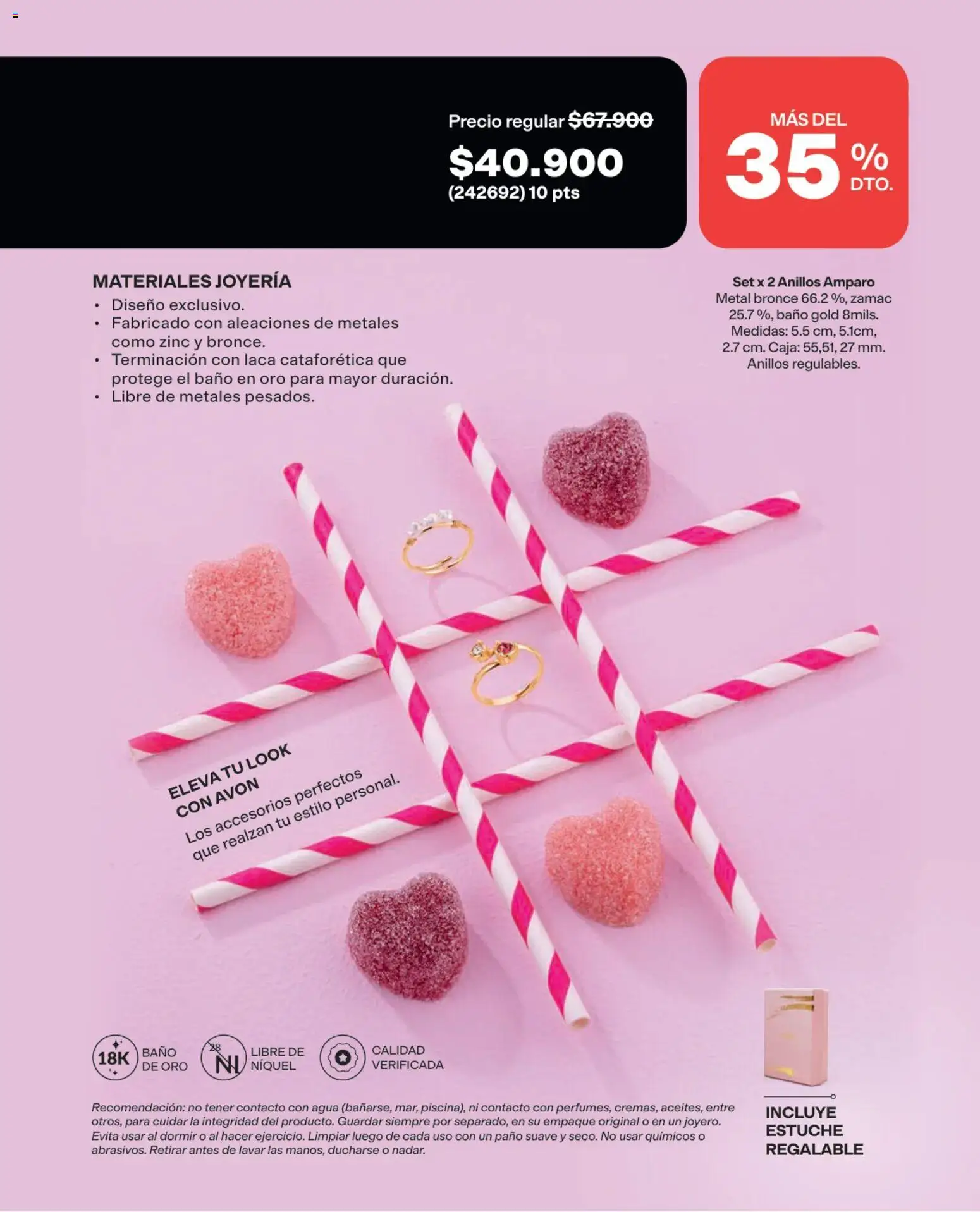Avon revista - valida desde el 03/08/2026 | Página: 177 | Productos: Agua, Estuche, Caja, Baño