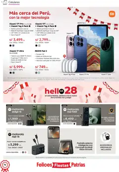 Vista previa de folleto Hiraoka catálogo de la Hiraoka válido desde 11/07/2026 | Página: 76 | Productos: Batería, Smartphone, Cámara, Adaptador