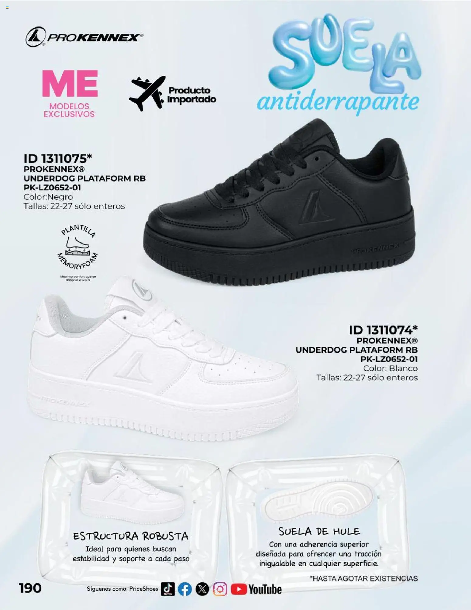 Nuevas ofertas de Price Shoes válidas en toda la República Mexicana desde el 09.05.2026. ¡Encuentra las mejores ofertas en Price Shoes catálogo Exclusivos! | Página: 190