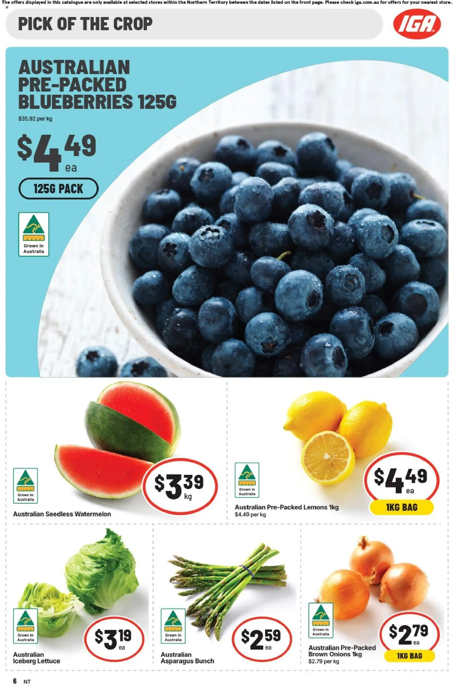 IGA catalogue - valid from 23/09/2026 | Page: 6 | Products: Food, Tomato, Foundation, Laundry