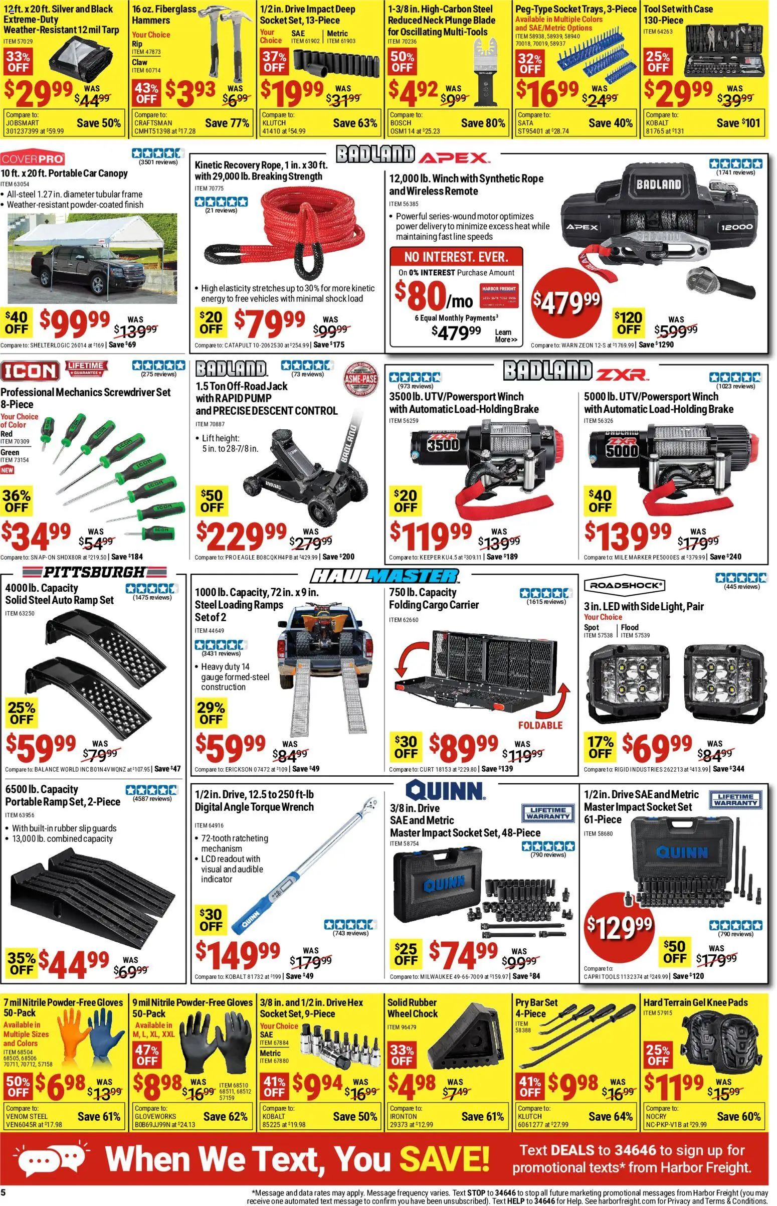 Harbor Freight Weekly Ad - valid from 01.06.2026 | Page: 5