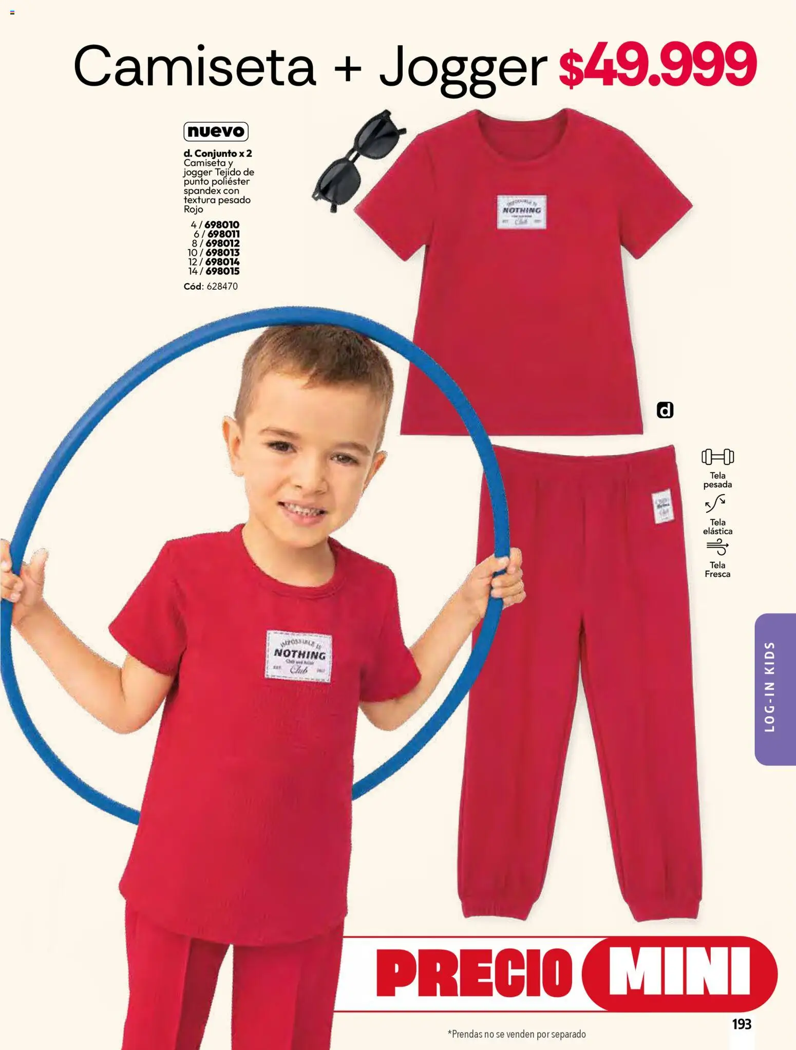 Pacifika revista - valida desde el 01.03.2026 | Página: 195 | Productos: Camiseta, Conjunto