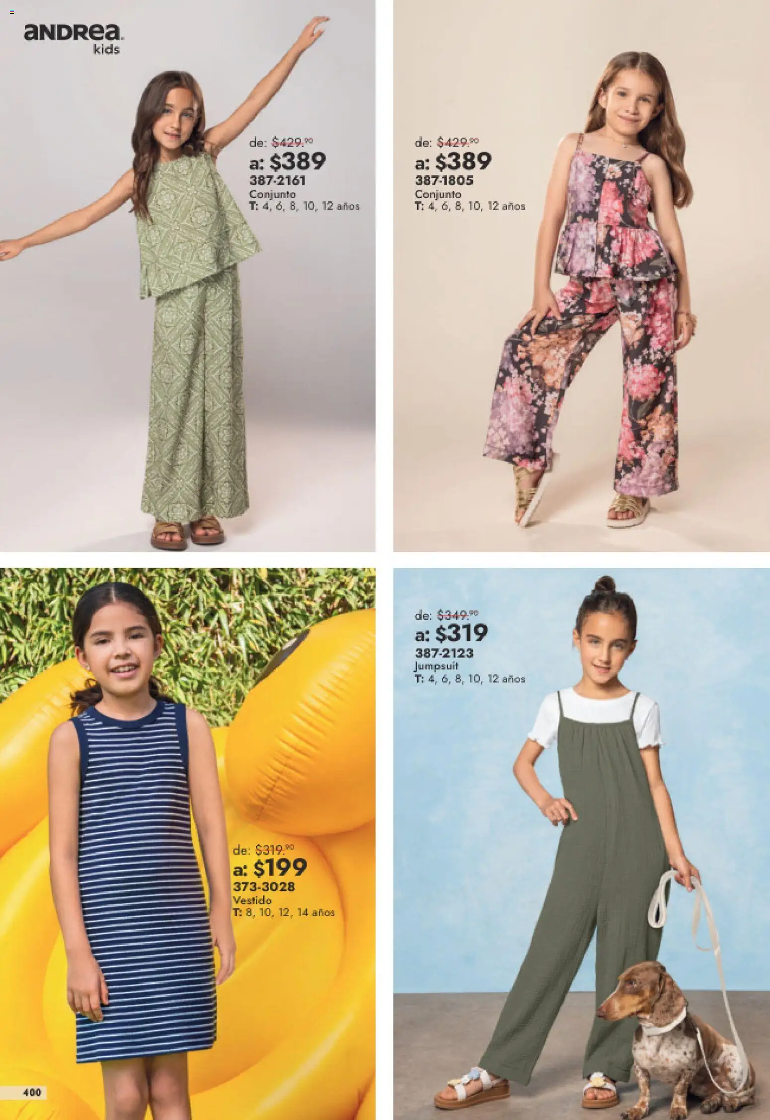 Nuevas ofertas de Andrea válidas en toda la República Mexicana desde el 26/07/2026. ¡Encuentra las mejores ofertas en Andrea catálogo Outlet! | Página: 400