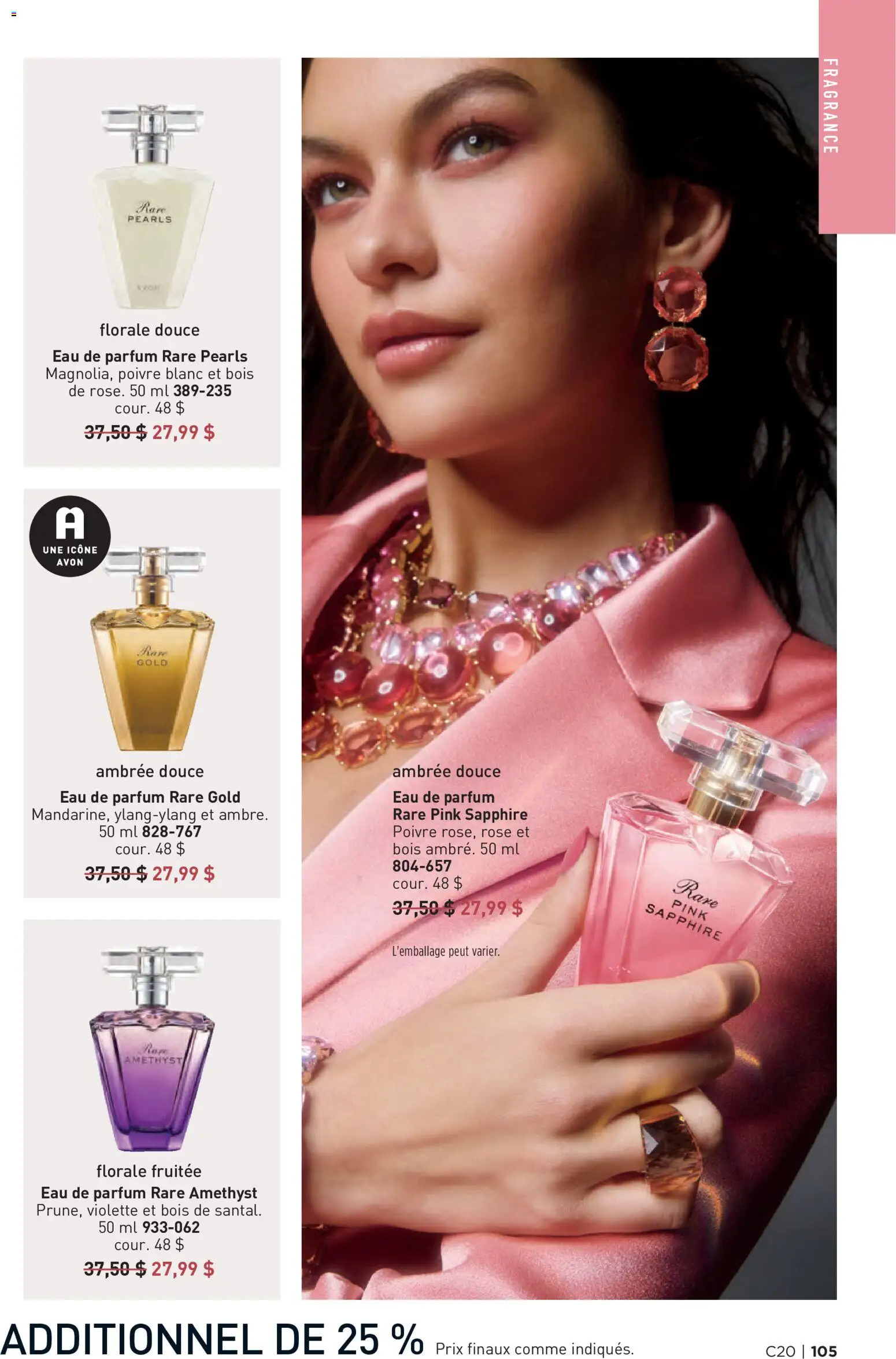 Avon flyer valid from Sep 23, 2026 | Page: 105 | Products: Fragrance