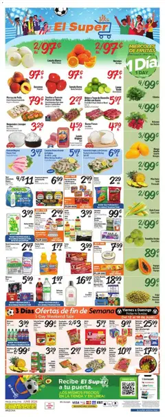 Preview of El Super weekly ads valid from 10.06.2026