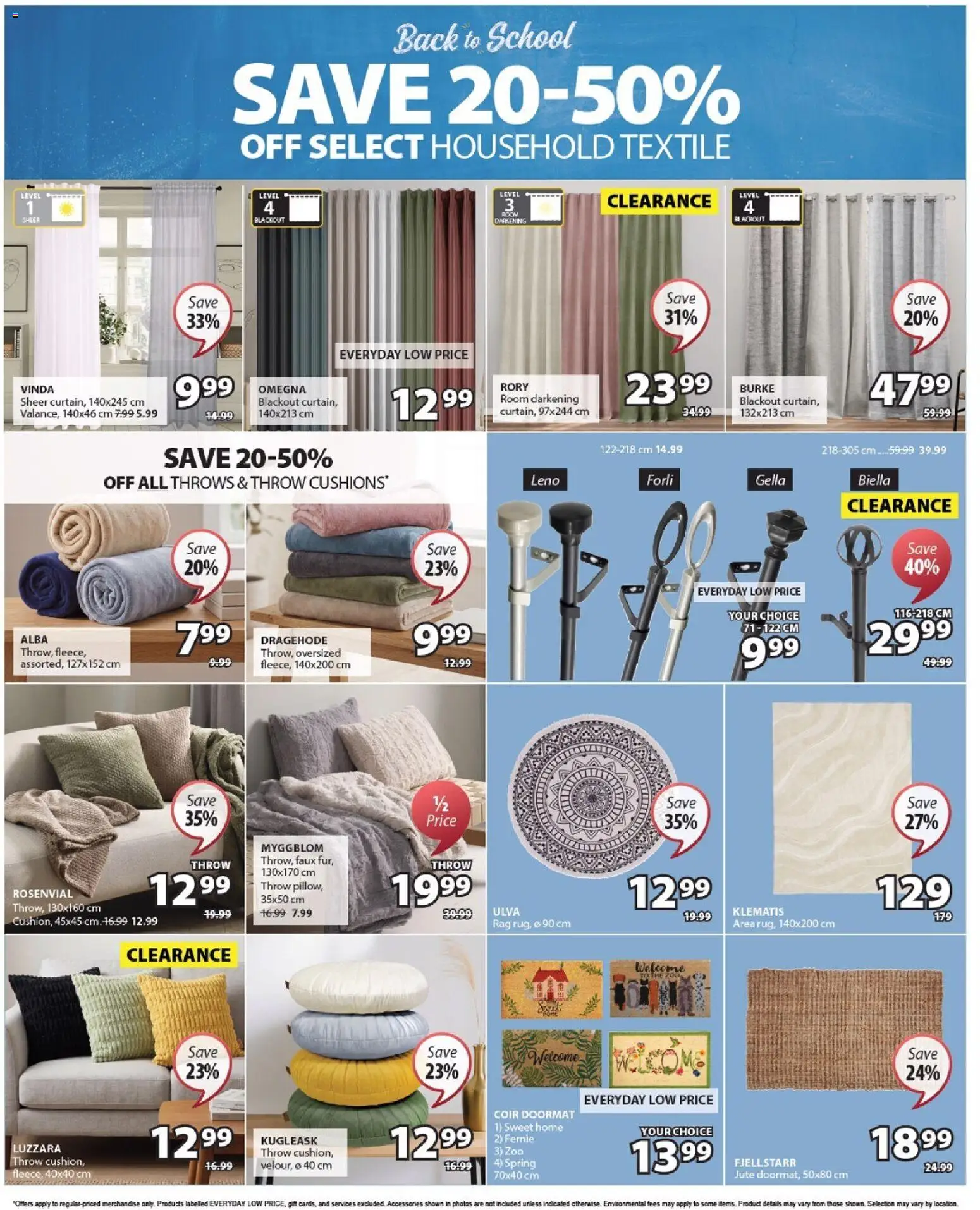 JYSK flyer valid from Aug 13, 2026 | Page: 14 | Products: Doormat