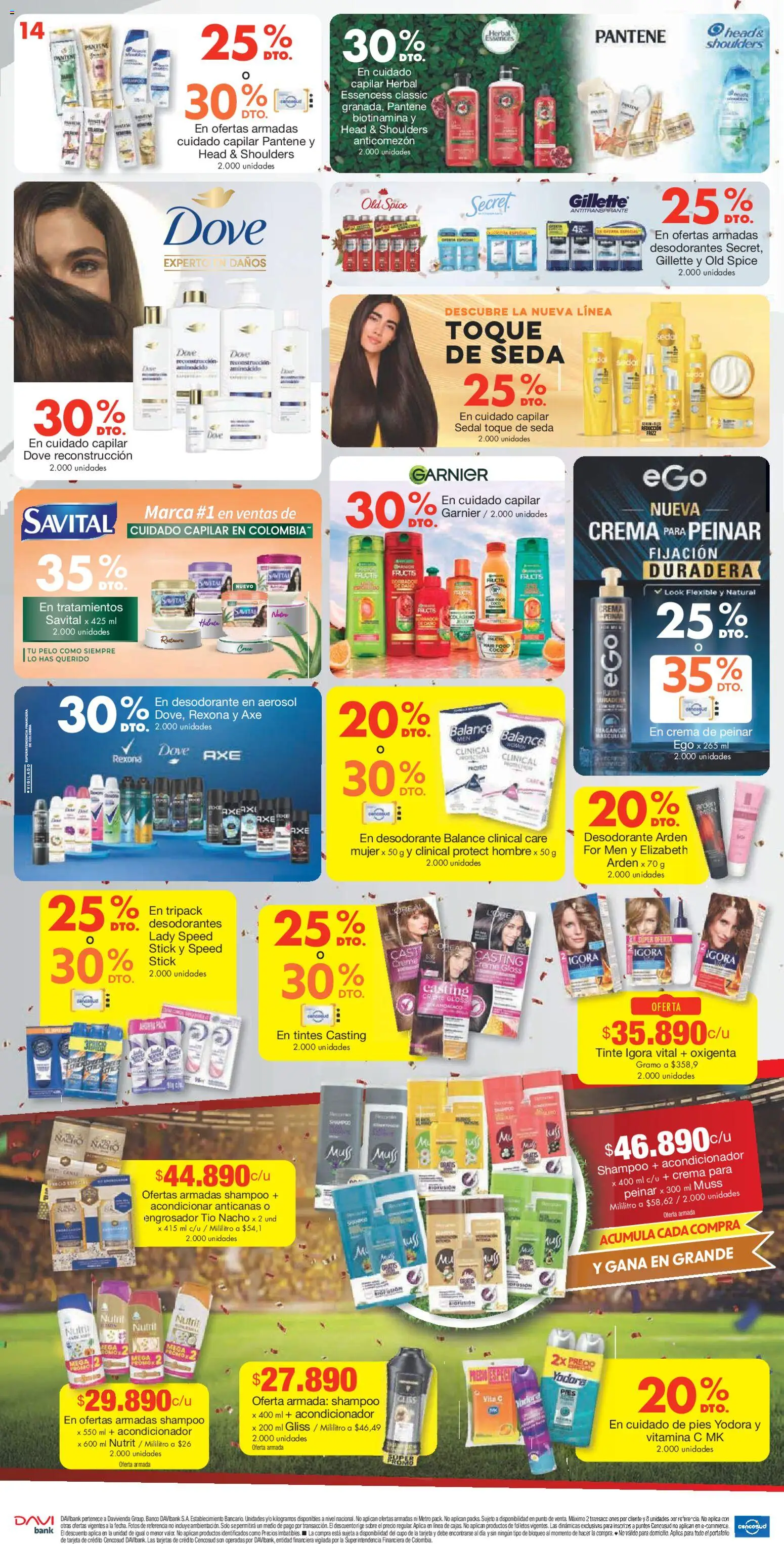Metro revista - valida desde el 11.06.2026 | Página: 14 | Productos: Crema, Banco, Serum, Desodorante