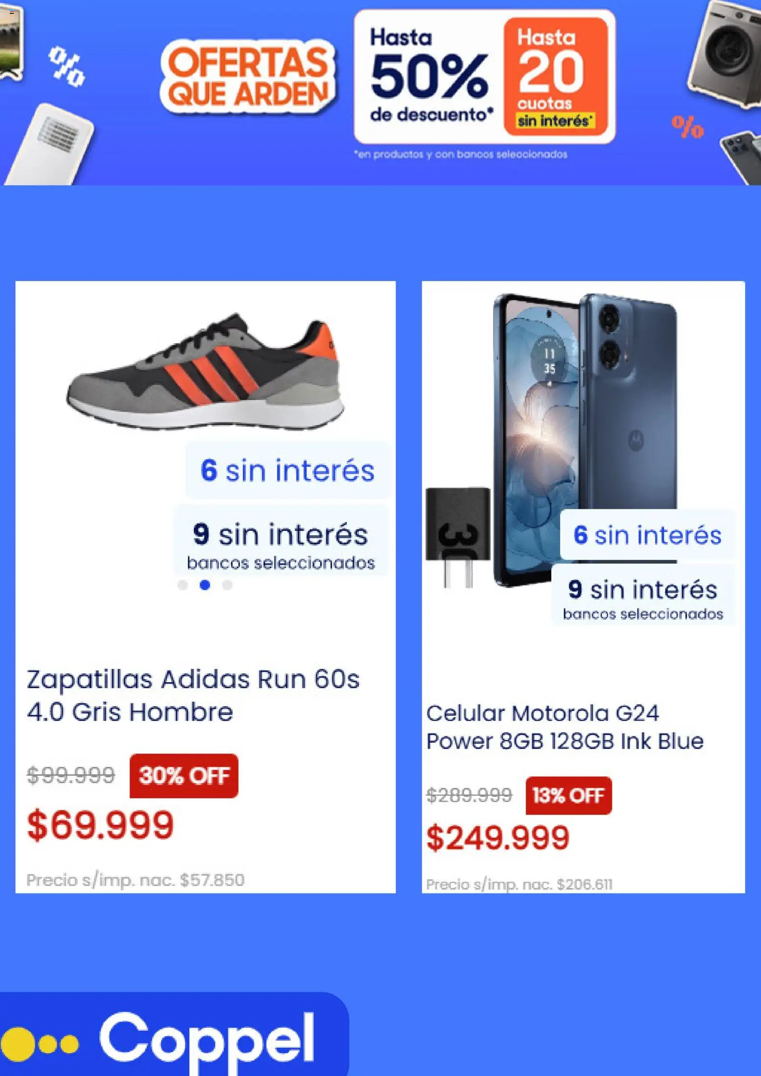 Coppel catálogo │ válido desde el 20.05.2026 | Página: 4 | Productos: Zapatillas