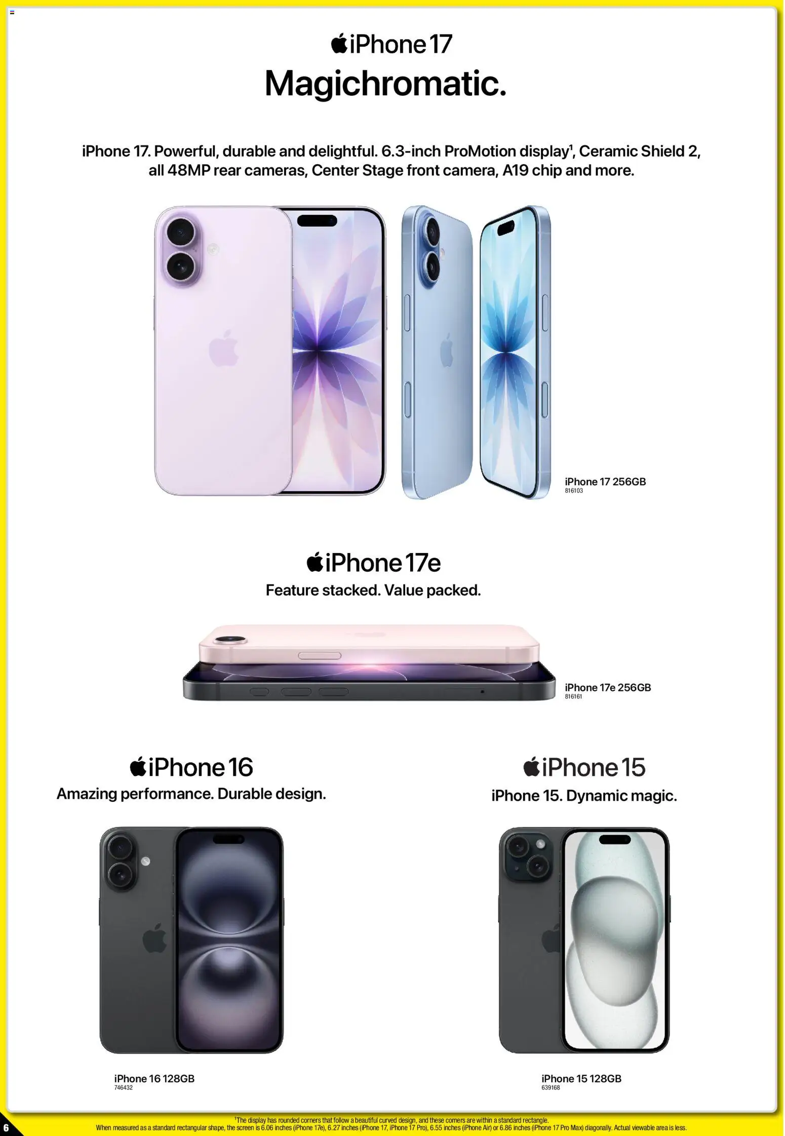 JB Hi-Fi catalogue - valid from 12/09/2026 | Page: 6 | Products: Iphone, Screen