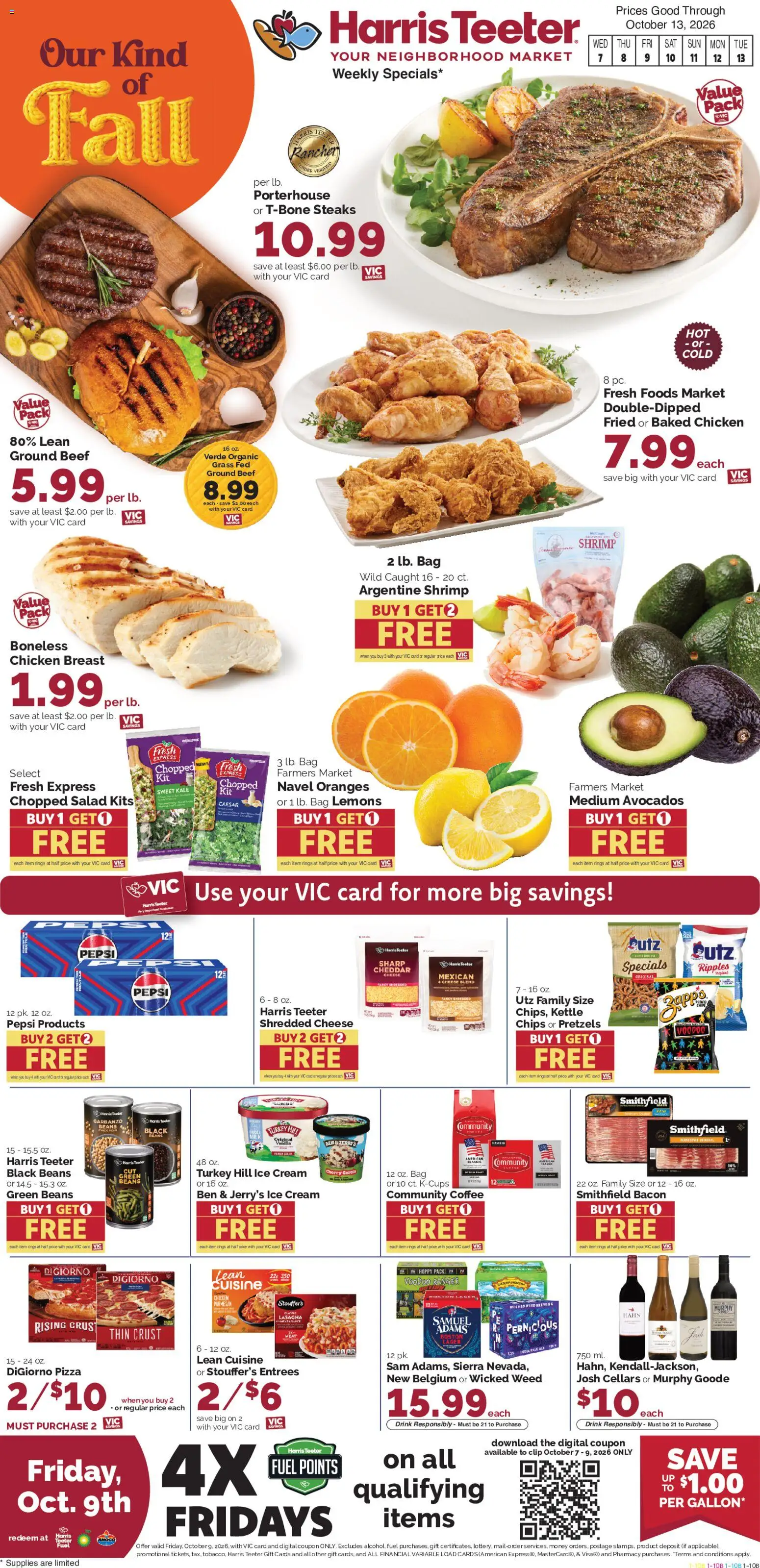 Harris Teeter Weekly Ad - SC - valid from 10/07/2026 | Page: 1