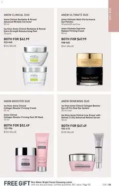 Preview of Avon Brochure Campaign from shop Avon valid from 07.05.2026 | Page: 55 | Products: Rice, Cream, Mask