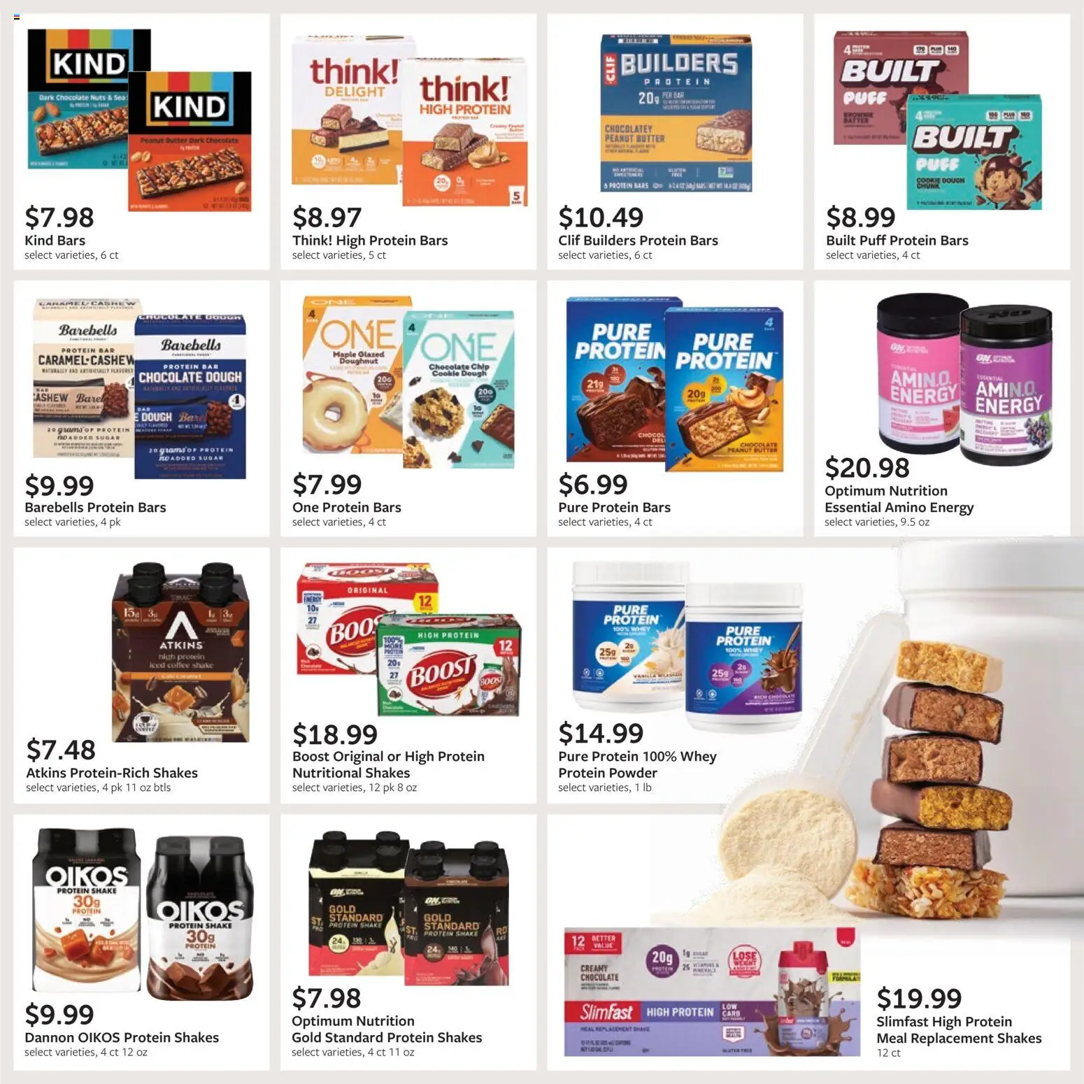 Fareway Monthly Ad - valid from 04.05.2026 | Page: 23 | Products: Protein Powder, Powder, Sugar, Chocolate Chip