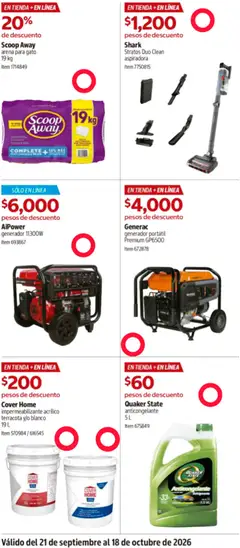 Vista previa de Costco catálogo, nuevo folleto de la tienda, válido en México a partir del 21/09/2026 | Página: 16