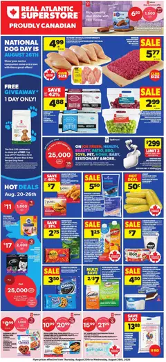 Preview of Atlantic Superstore weekly flyer / circulaire from shop Atlantic Superstore valid from Aug 20, 2026
