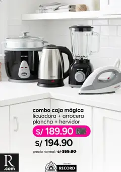 Vista previa de folleto Ripley catálogo de la Ripley válido desde 08.06.2026 | Página: 3 | Productos: Caja, Hervidor, Licuadora