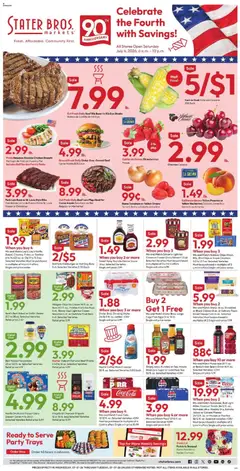 Preview of Stater Bros weekly ads valid from 07/01/2026 | Page: 1