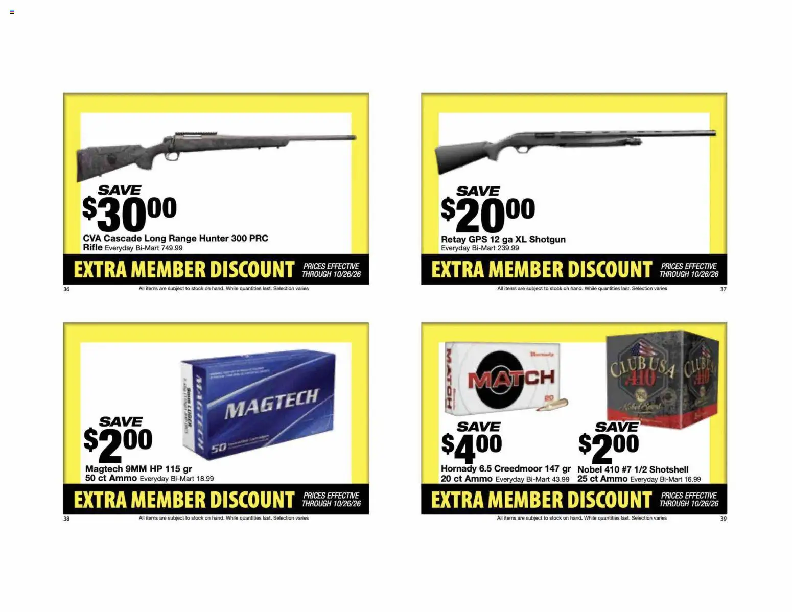 Bi-Mart Extra Member Discount Book - valid from 10/13/2026 | Page: 11