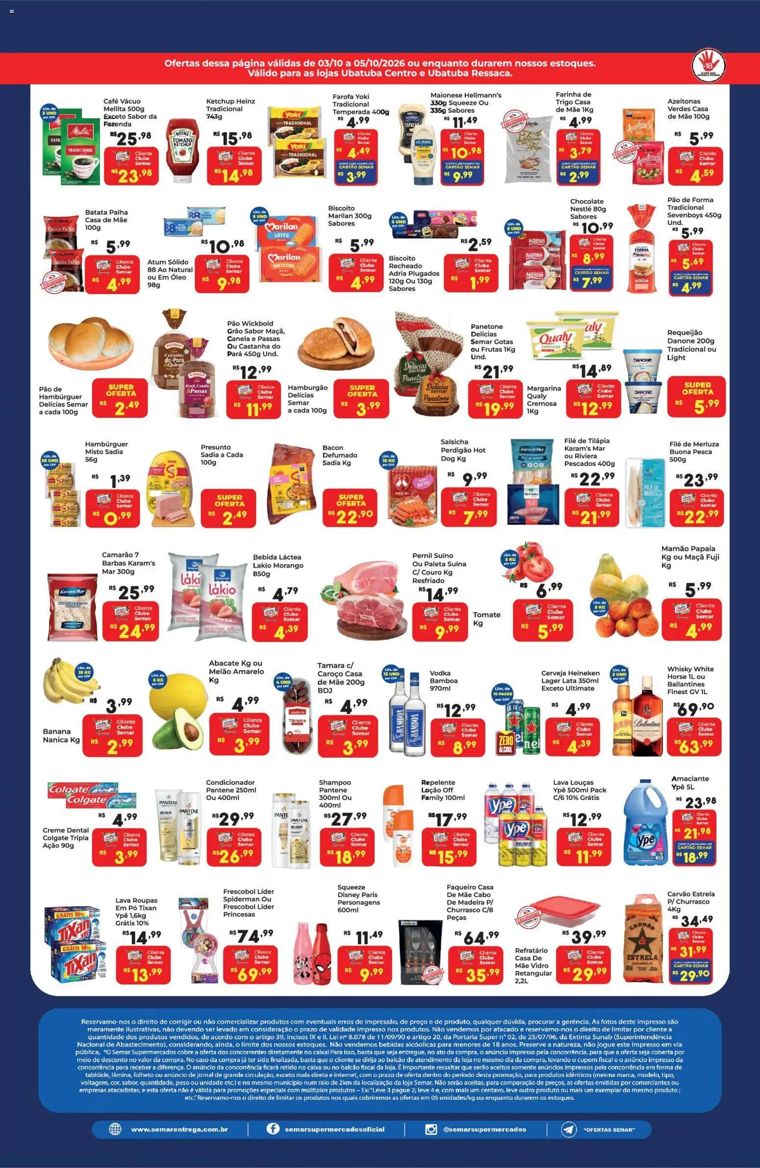 Semar Supermercado Folheto - válido de 03/10/2026 | Página: 2