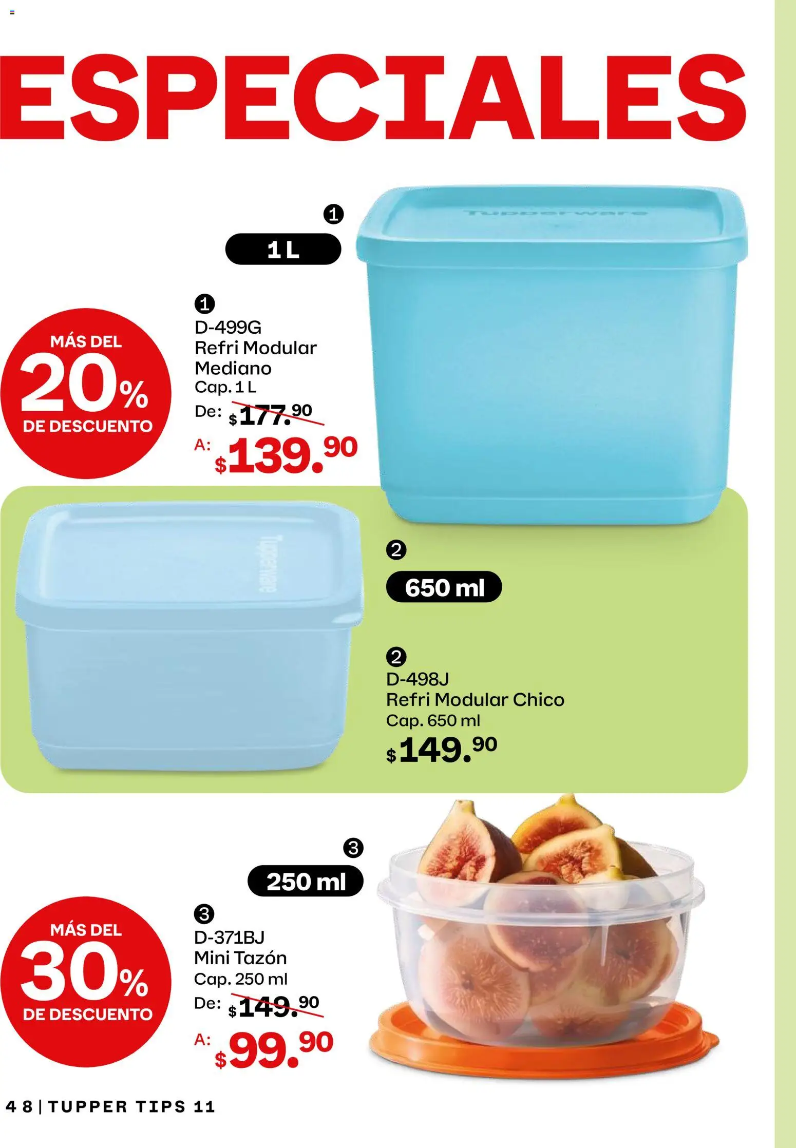 Nuevas ofertas de Tupperware válidas en toda la República Mexicana desde el 05/10/2026. ¡Encuentra las mejores ofertas en Tupperware catálogo! | Página: 48