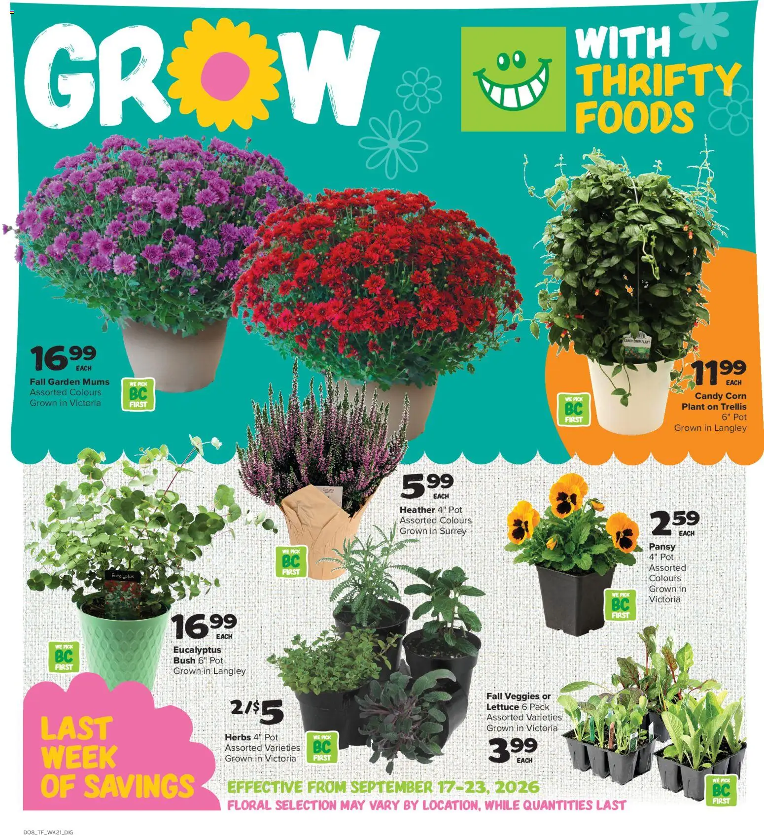 Thrifty Foods flyer valid from Sep 17, 2026 | Page: 15