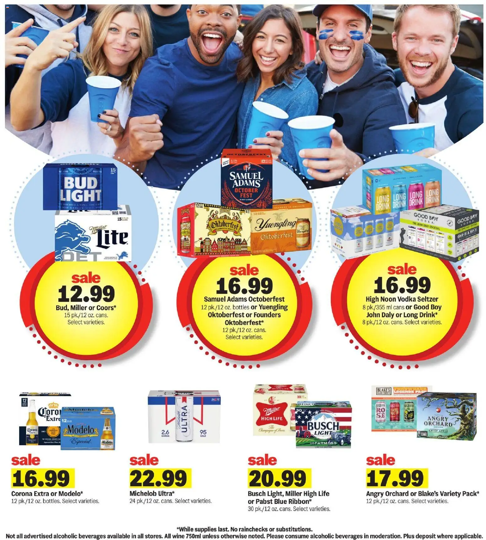 Meijer Weekly Ad - MI - valid from 09/23/2026 | Page: 20 | Products: Cider, Corona Extra, Wine, Vodka