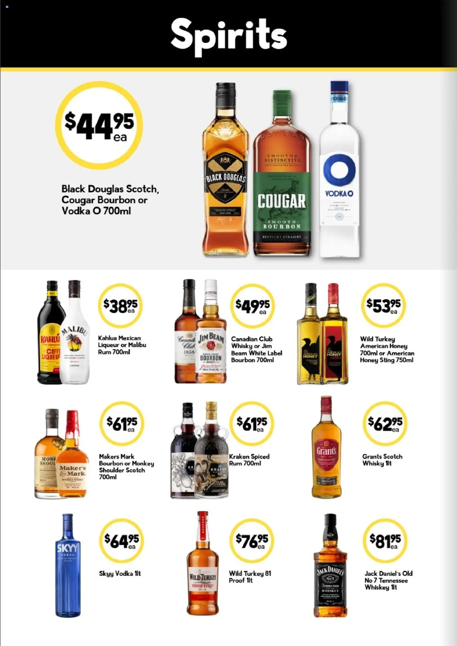 Drakes catalogue - valid from 05/08/2026 | Page: 4 | Products: Vodka, Rum, Scotch, Malibu