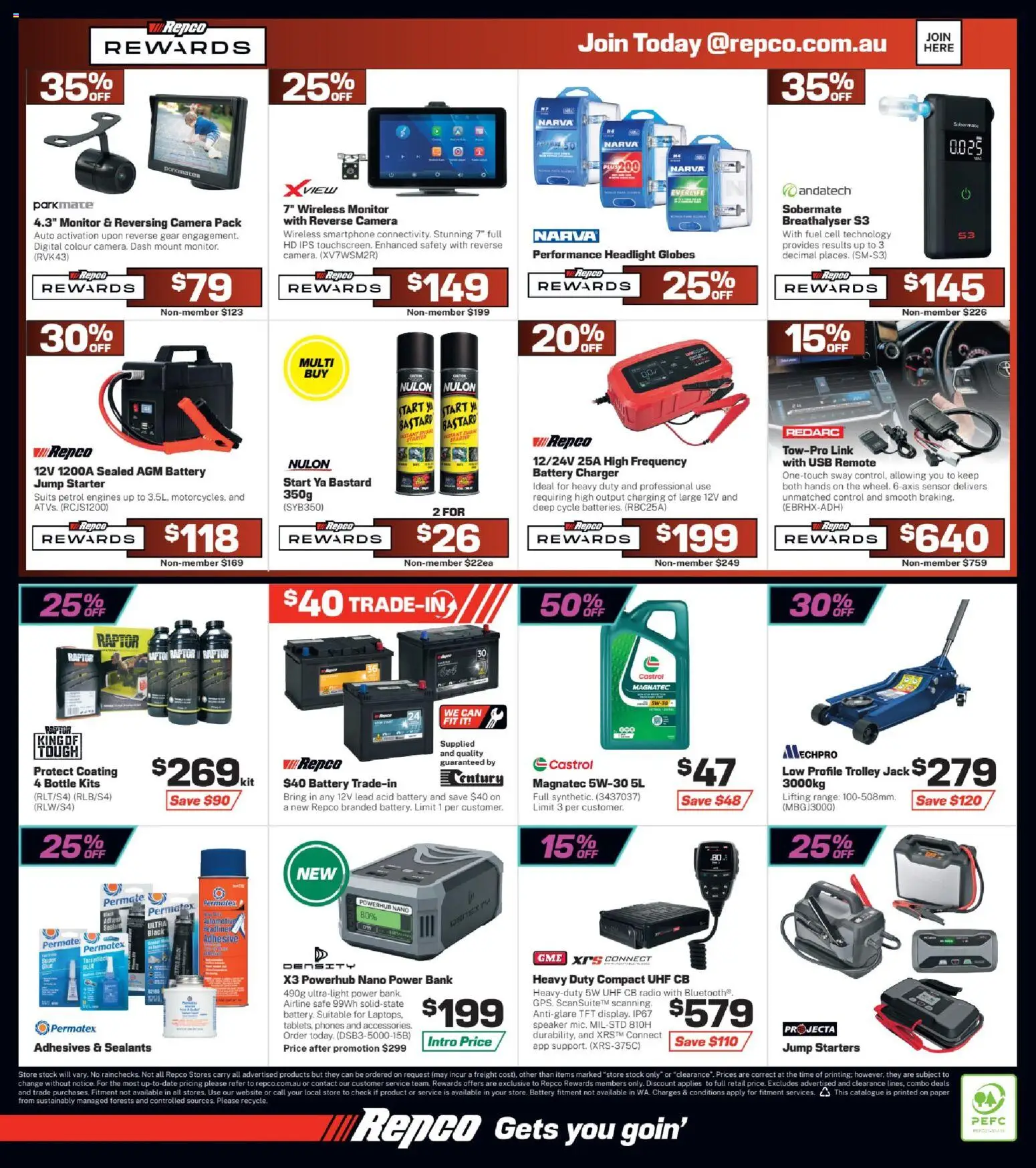 Repco catalogue - valid from 30/09/2026 | Page: 16 | Products: Charger, Digital, Speaker, Usb