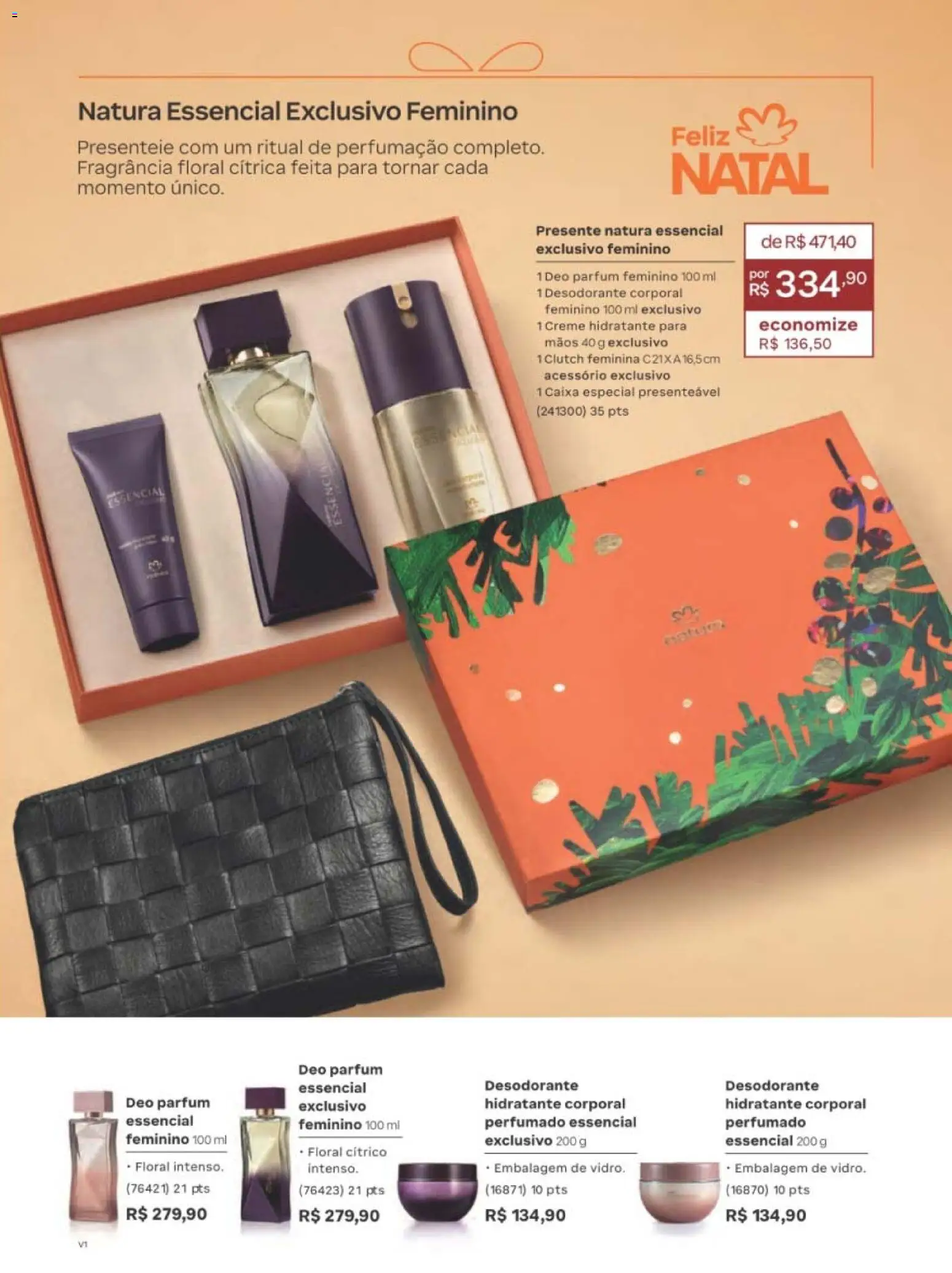 Natura Folheto - válido de 12/10/2026 | Página: 61 | Produtos: Fragrância, Hidratante corporal, Caixa, Creme hidratante