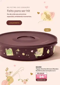 Tupperware catálogo Vitrine 06 - Pré-Visualização do folheto da loja Tupperware, válido de 01.06.2026 | Página: 5 | Produtos: Tigela