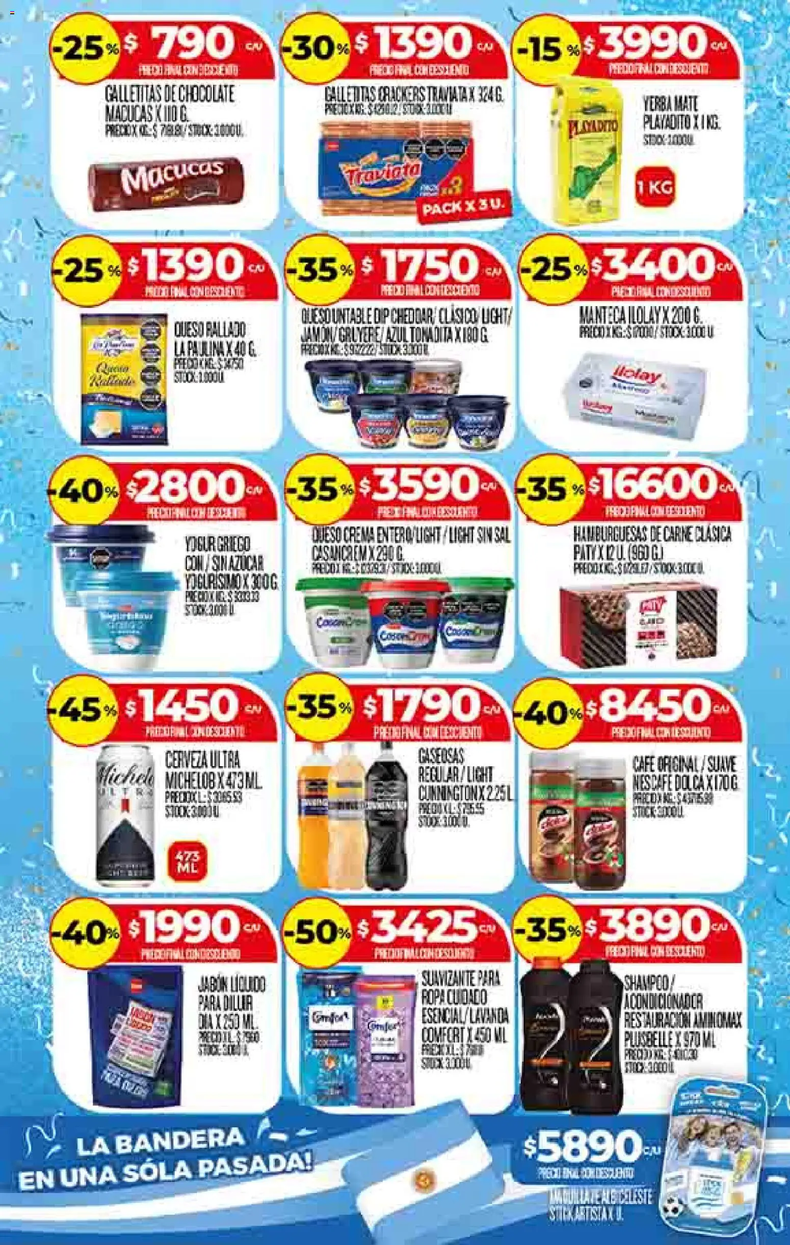 Dia - Ofertas Salta y Jujuy │ válido desde el 03.06.2026 | Página: 3 | Productos: Sal, Queso crema, Chocolate, Cerveza