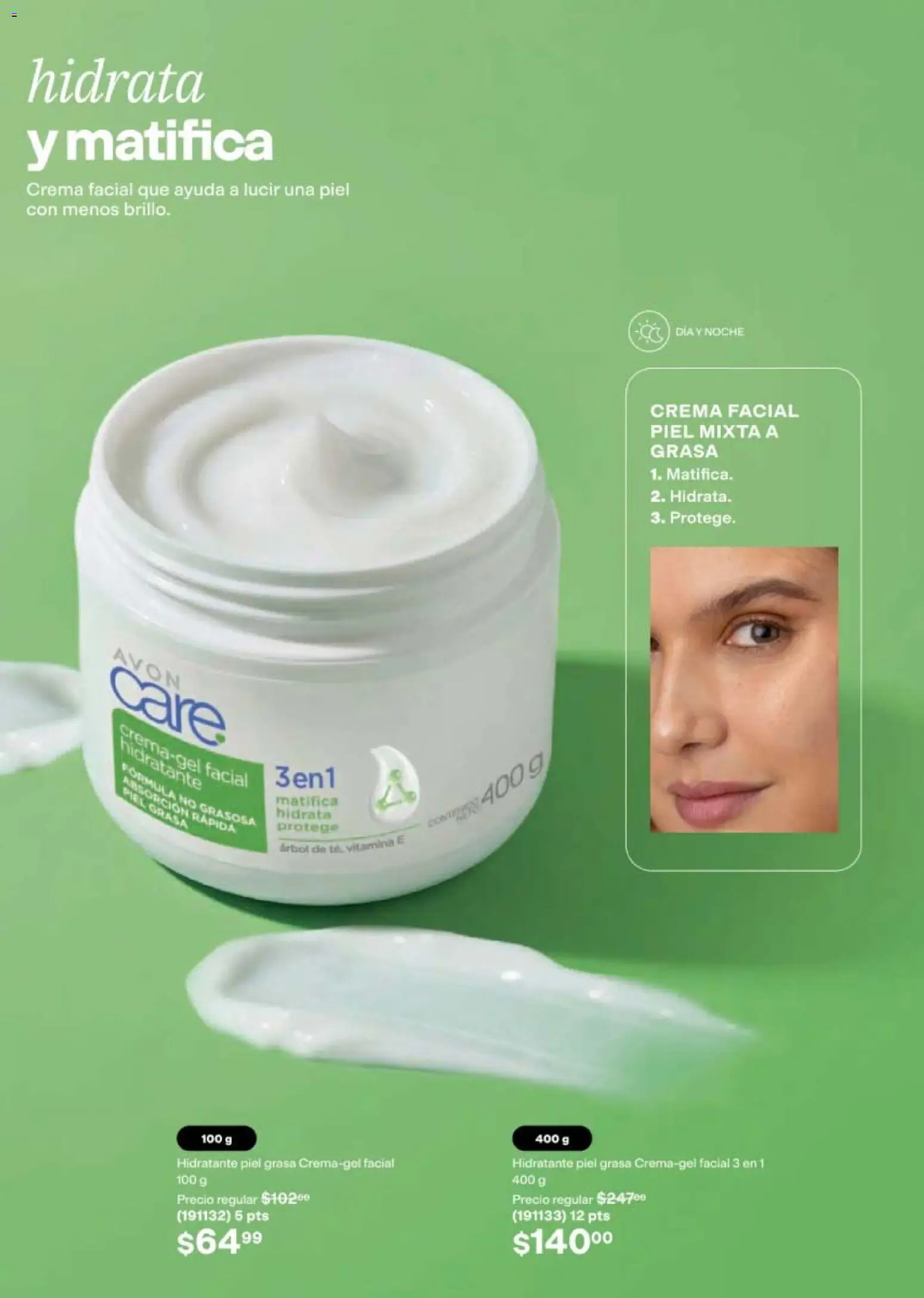 Nuevas ofertas de AVON válidas en toda la República Mexicana desde el 10/07/2026. ¡Encuentra las mejores ofertas en AVON campaña 11 2026! | Página: 125 | Productos: Crema, Crema facial