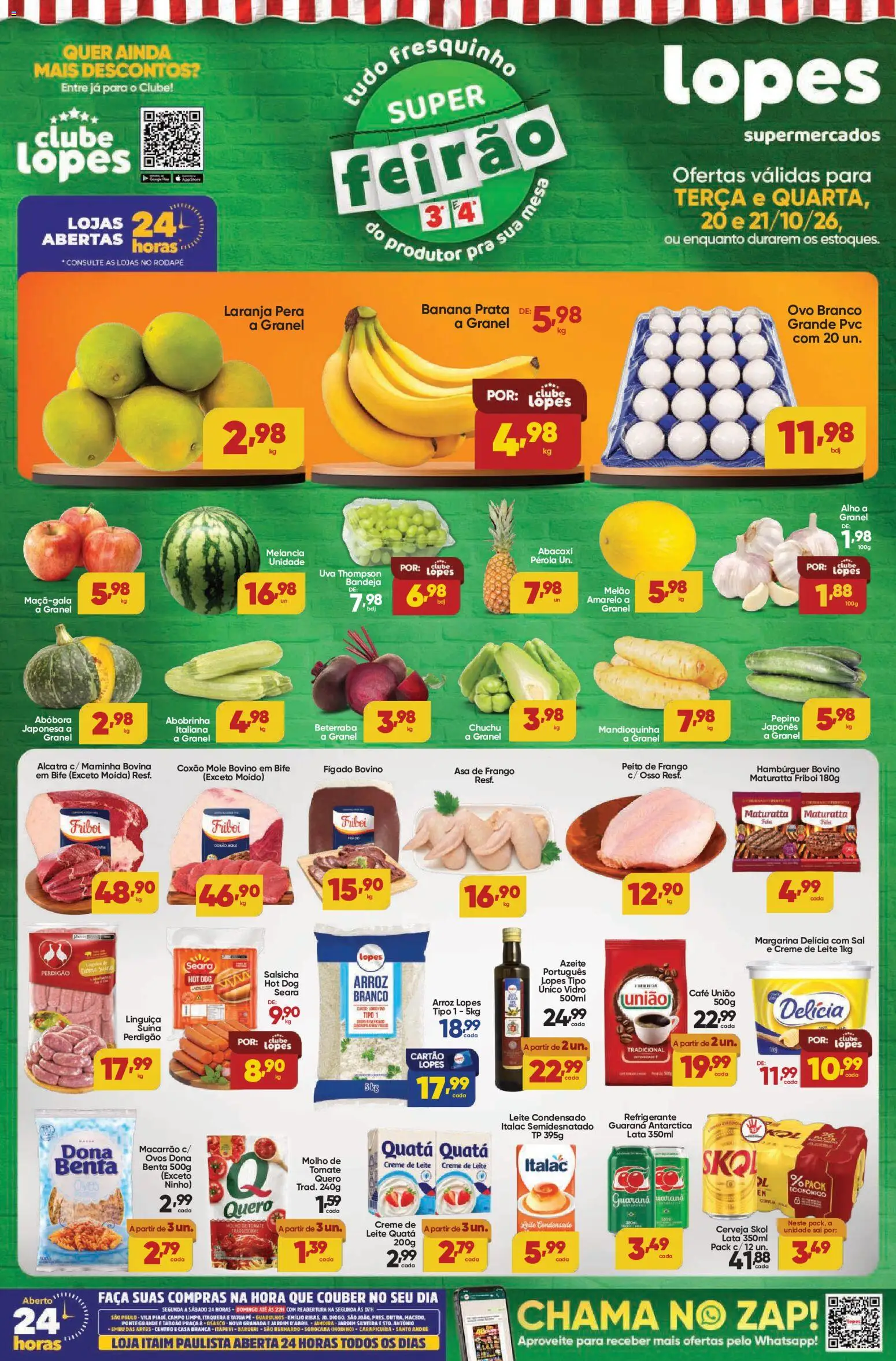 Lopes Supermercados Folheto - válido de 20/10/2026 | Página: 1