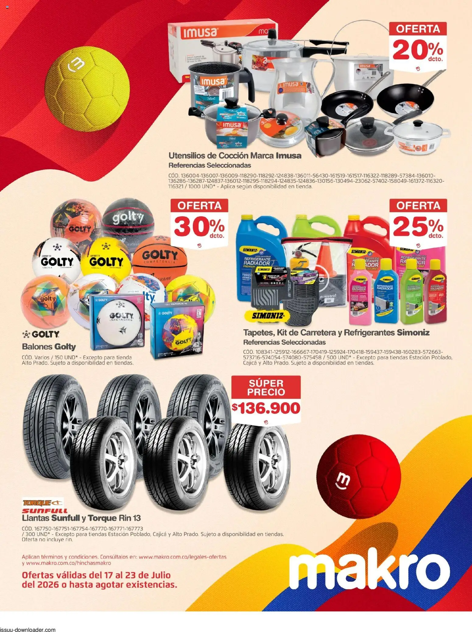 Makro revista - valida desde el 17/07/2026 | Página: 36 | Productos: Radiador
