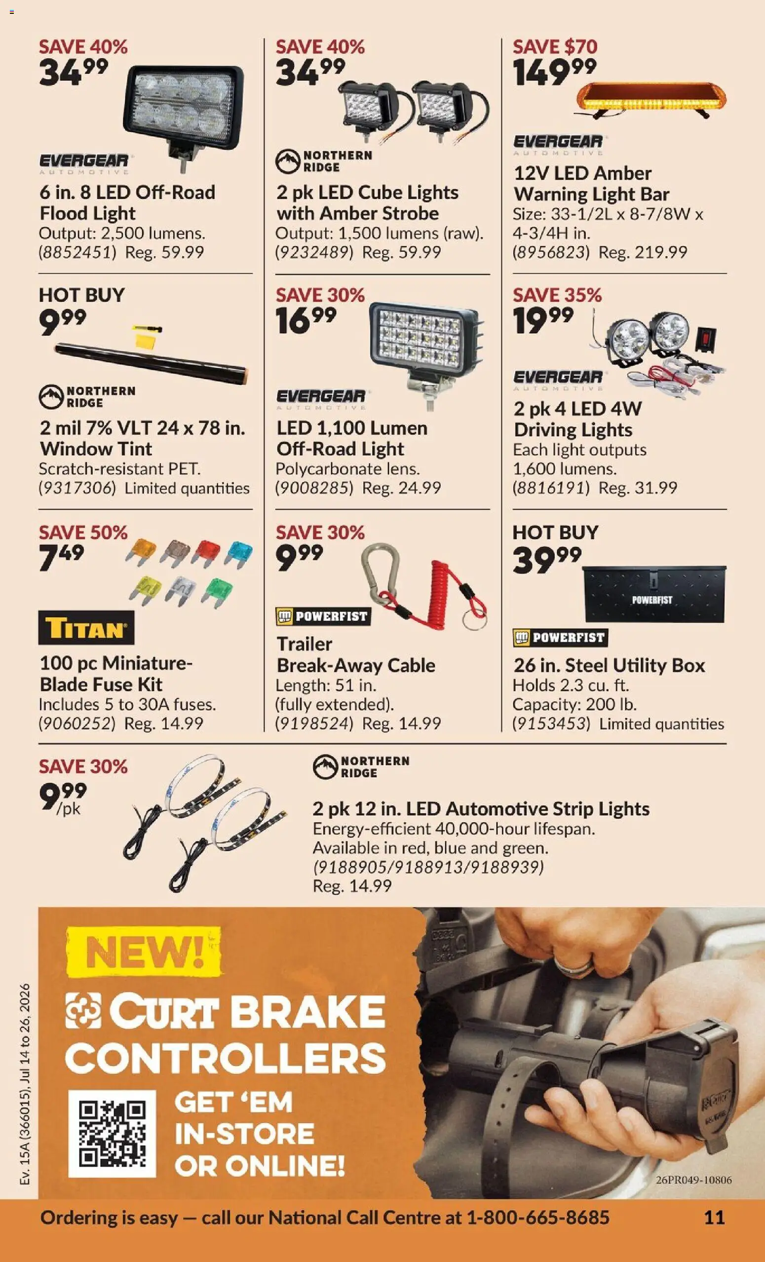 Princess Auto flyer valid from Jul 14, 2026 | Page: 24 | Products: PC, Cable, Ridge, Box