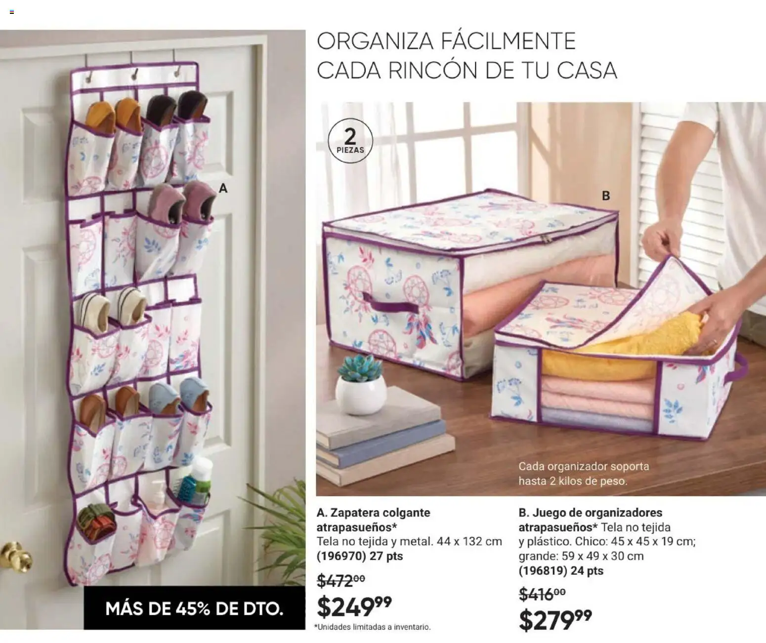 Nuevas ofertas de AVON válidas en toda la República Mexicana desde el 11/09/2026. ¡Encuentra las mejores ofertas en AVON Casa & Estilo 14 2026! | Página: 19 | Productos: Juego, Organizador