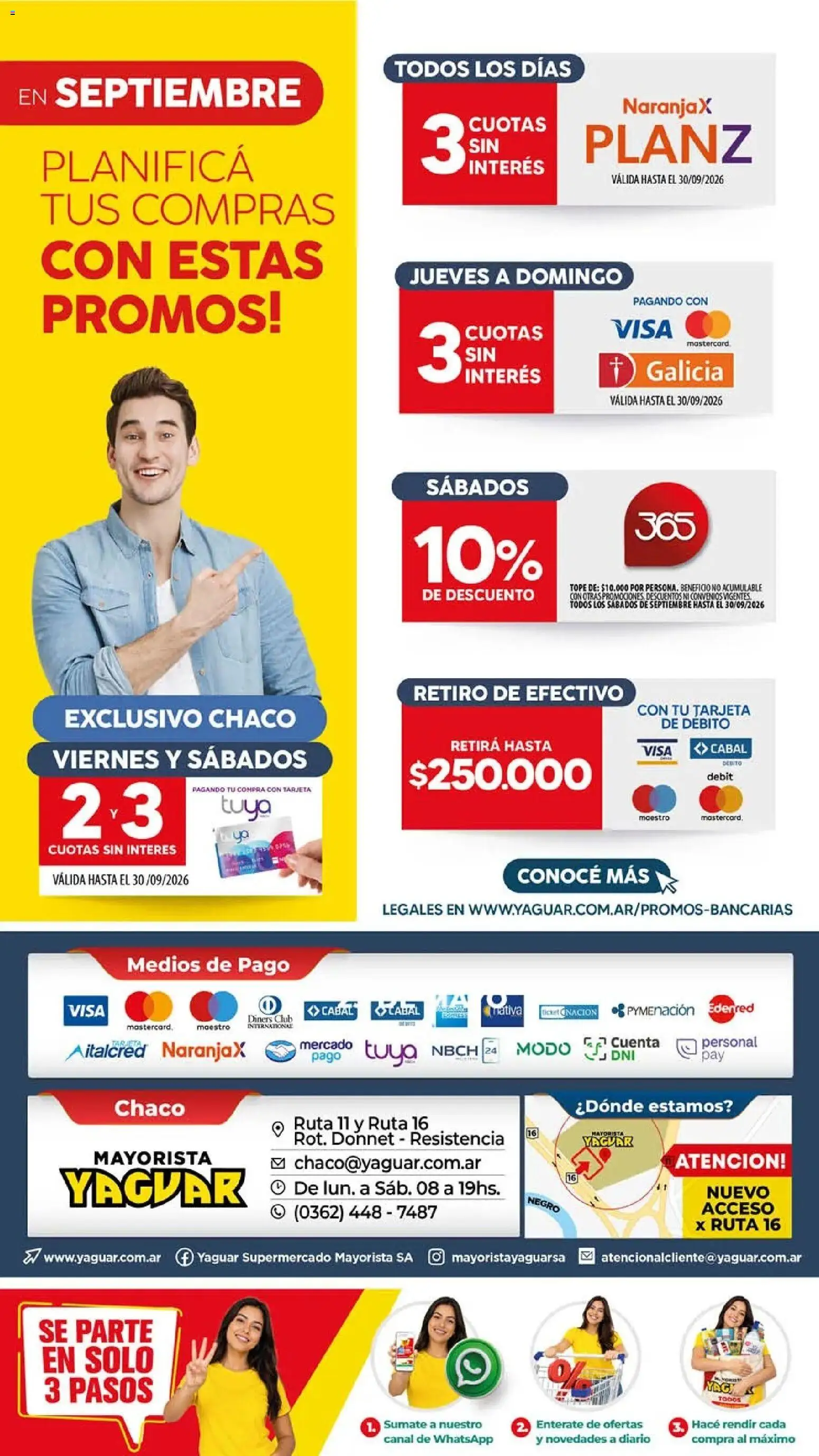 Yaguar - Oferta Semanal Chaco │ válido desde el 28/09/2026 | Página: 20