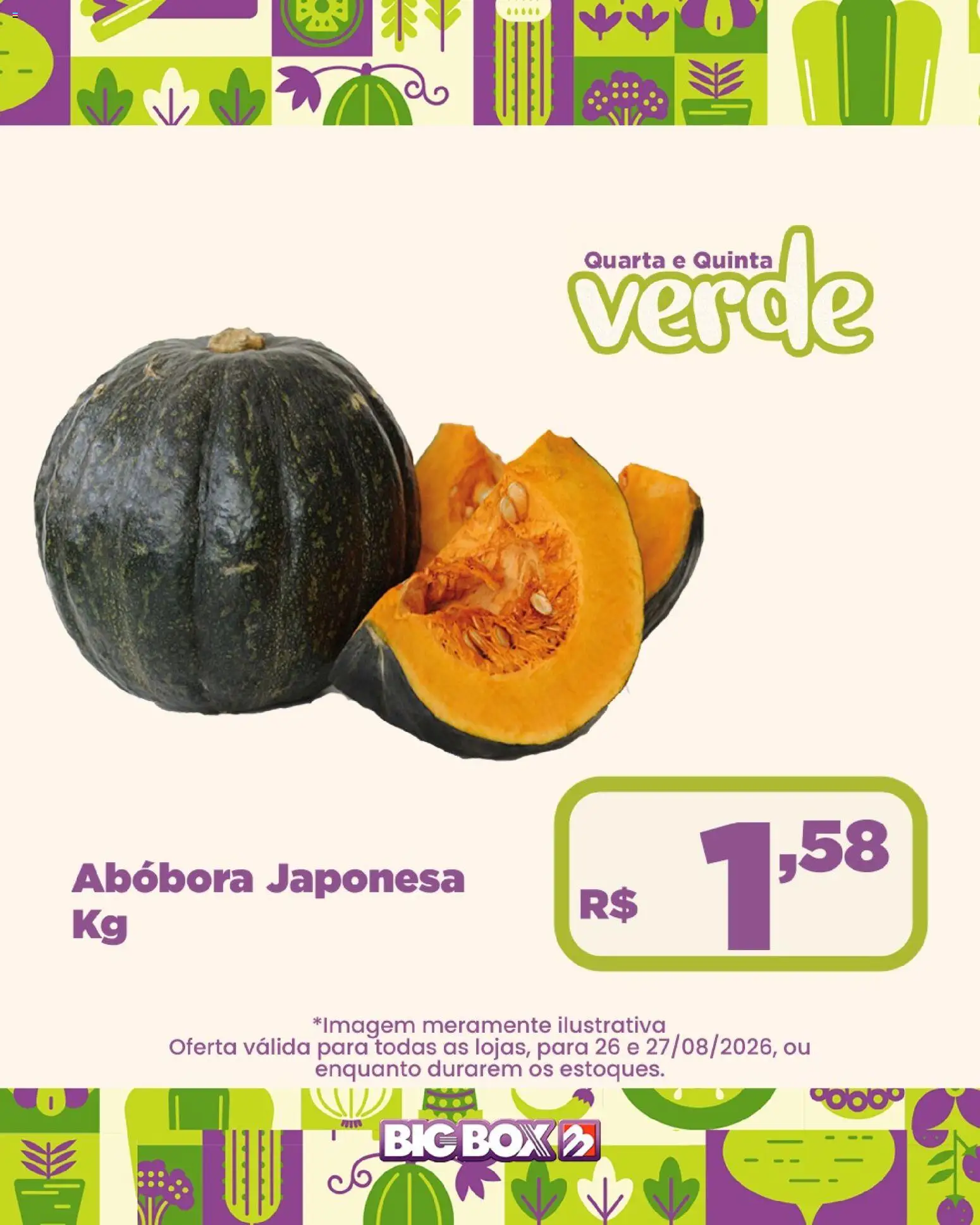 Big Box Folheto - válido de 26/08/2026 | Página: 14 | Produtos: Abóbora