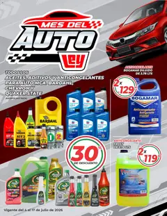 Vista previa de Casa Ley folleto Mes del auto, nuevo folleto de la tienda, válido en México a partir del 04/07/2026
